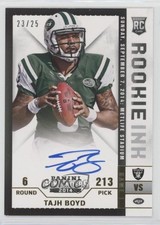 2014 Panini Contenders Rookie Ink RPS Gold 23/25 Tajh Boyd #RRI-TJ Auto 0a3