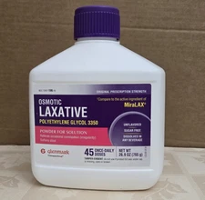 Glenmark Therapeutics Polyethylene Glycol 3350 Powder Osmotic Laxative