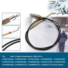 Heavy Duty Helical Drive Cable Assembly 45" Length Snow Blower Replacement Part