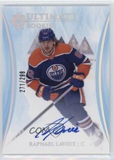 2023 Upper Deck Ultimate Collection Rookies 271/299 Raphael Lavoie #198 Auto n7r