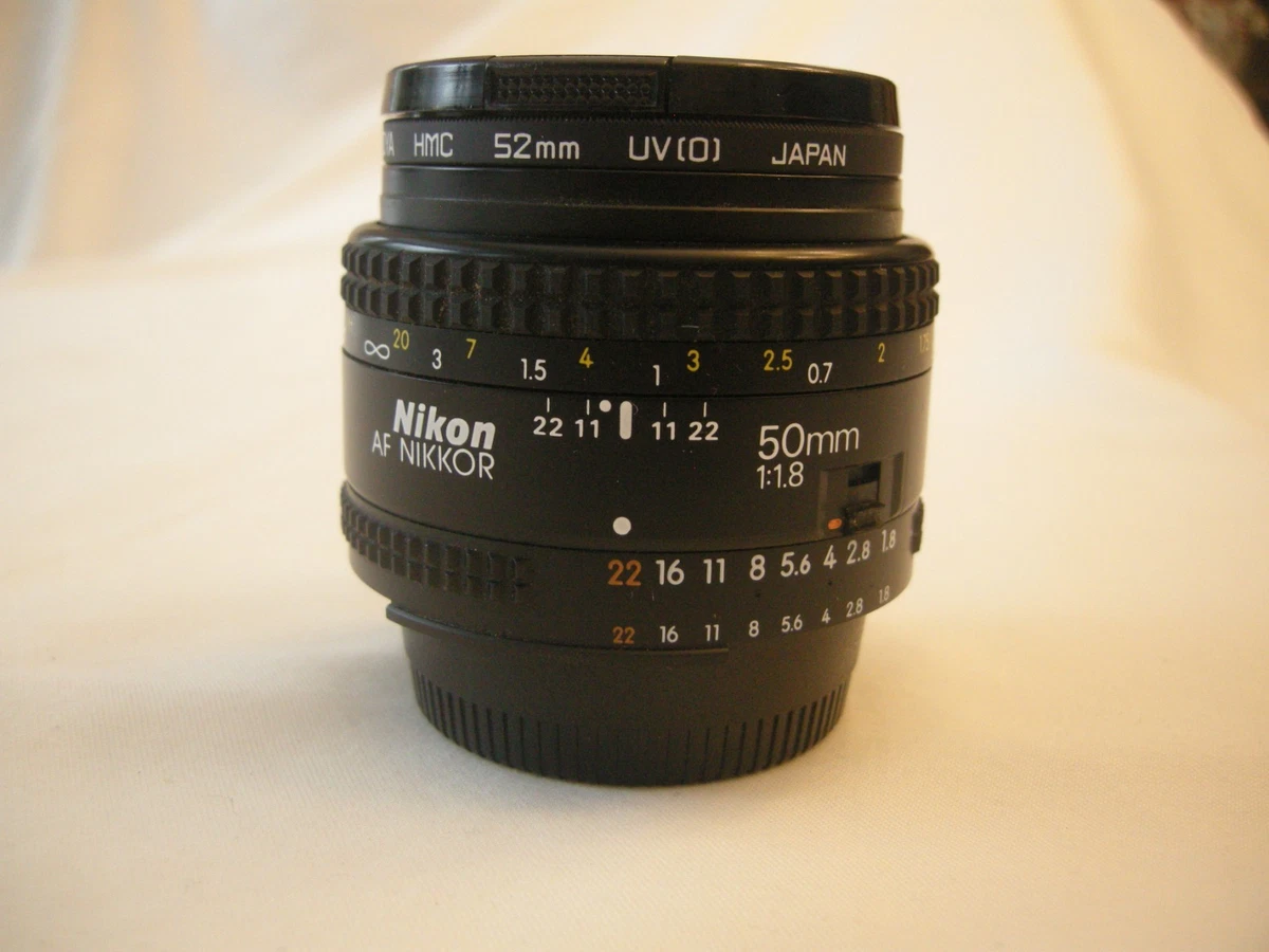 Nikon AF f/1.8 Camera Lenses 50mm Focal for sale | eBay