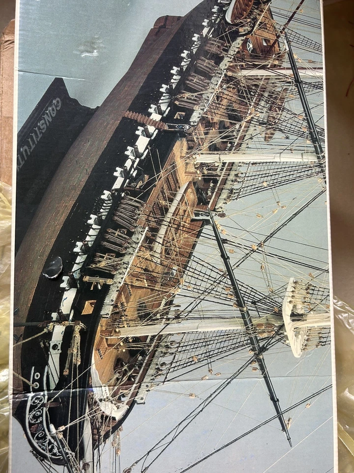 Mamoli USS Constitution "Old Ironsides" 1797 Model Kit Scale 1:93  Nr.  MV31   - Bild 3 von 4