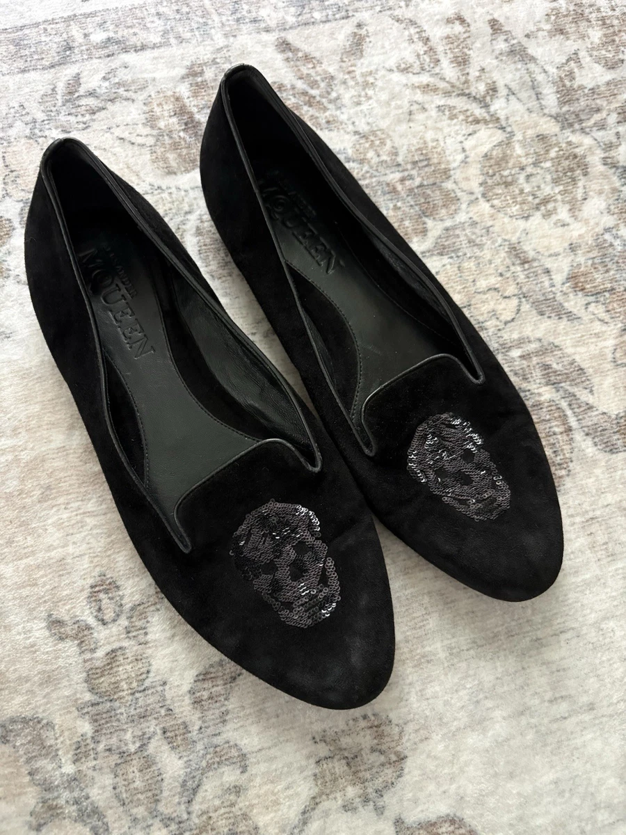 美品　Alexander McQueen スカル フラット バレエシューズ Alexander McQueen Women's Ballet Flats for sale | eBay