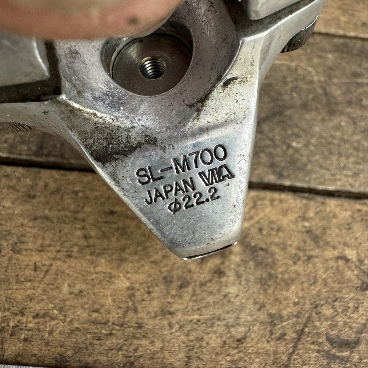 Vintage Shimano Deore XT SL-M700 Left Thumb Shifter Deer Head MTB