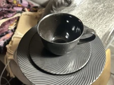Sasaki China by Magie Noire Cup Saucer and Plate Set