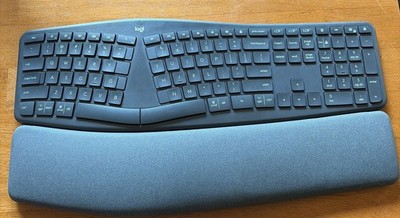 Logitech ERGO K860 Wireless Ergonomic Keyboard - Bluetooth And USB Dongle