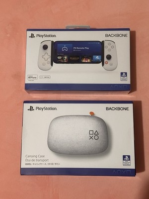 PlayStation backbone lightning edition for iPhone with PlayStation backbone case