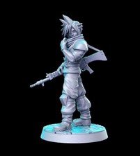 Cloud Crisis Core Sci-Fi Miniature D D Tabletop RPGs Role Playing RN Estudio