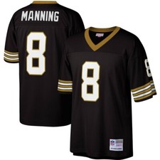 New Orleans Saints Archie Manning #8 Mitchell Ness Black 1979 NFL Legacy Jersey