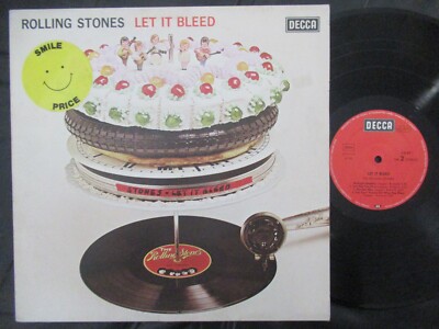 ROLLING STONES Let It Bleed / Reissue LP Germany TELDEC TELEFUNKEN DECCA 6.21417