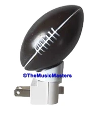 Football Night Light Sports Wall Outlet Plug-In Nightlight with On/Off Switch