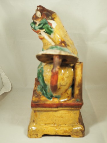CHIEN DE FO ANCIEN CHINESE ANTIQUE DOG CERAMIC - Imagen 9 de 21