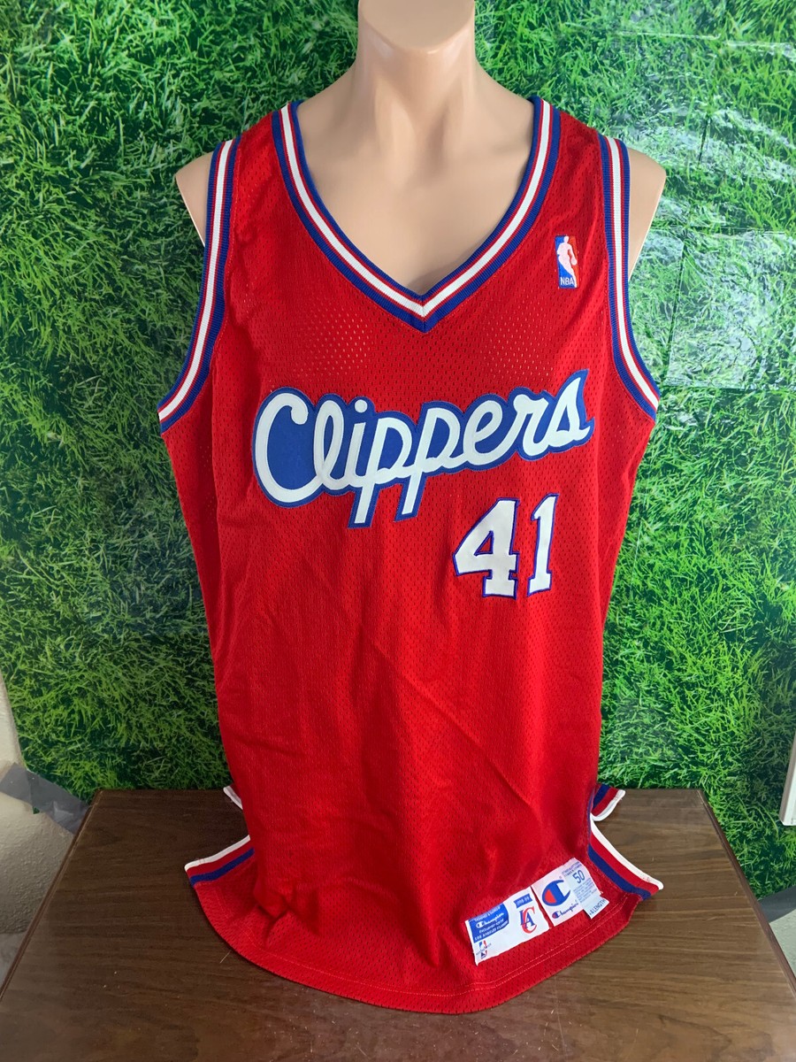 1998-99 Los Angeles Clippers Basketball #41 Mark Blount Game