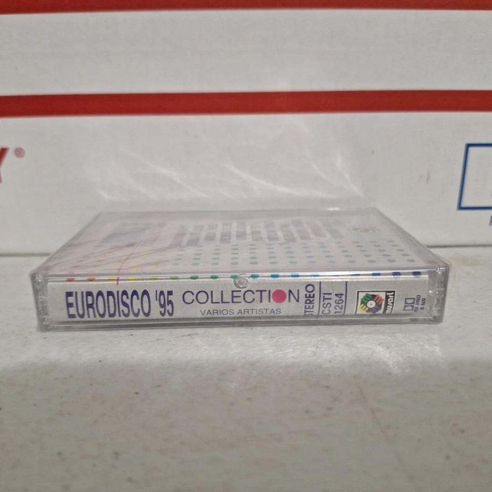 Eurodisco '95 Cassette Tape 1995 Electronic Hardcore Euro House New Sealed - Image 3 of 3