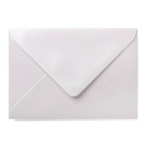 50 x A6 C6 Champagne Ivory Pearlescent Invite Shimmer Envelopes 100gsm