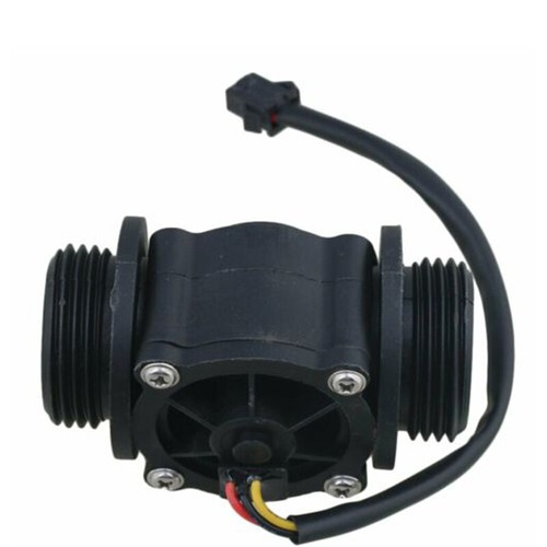 DN25 DC 5-24V Water Flow Sensor Switch 1" Fluid Flowmeter Counter New - Picture 6 of 6