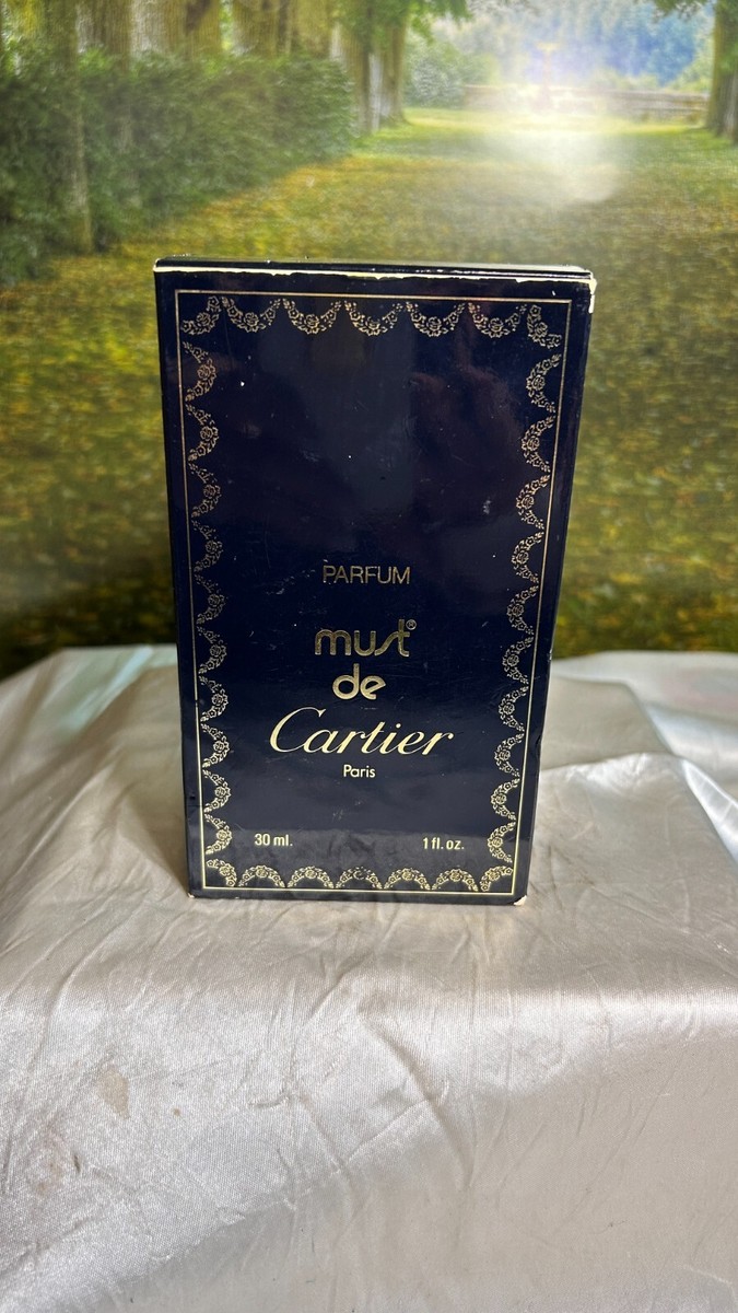 MUST DE CARTIER PARFUM 30ML FLUID | eBay