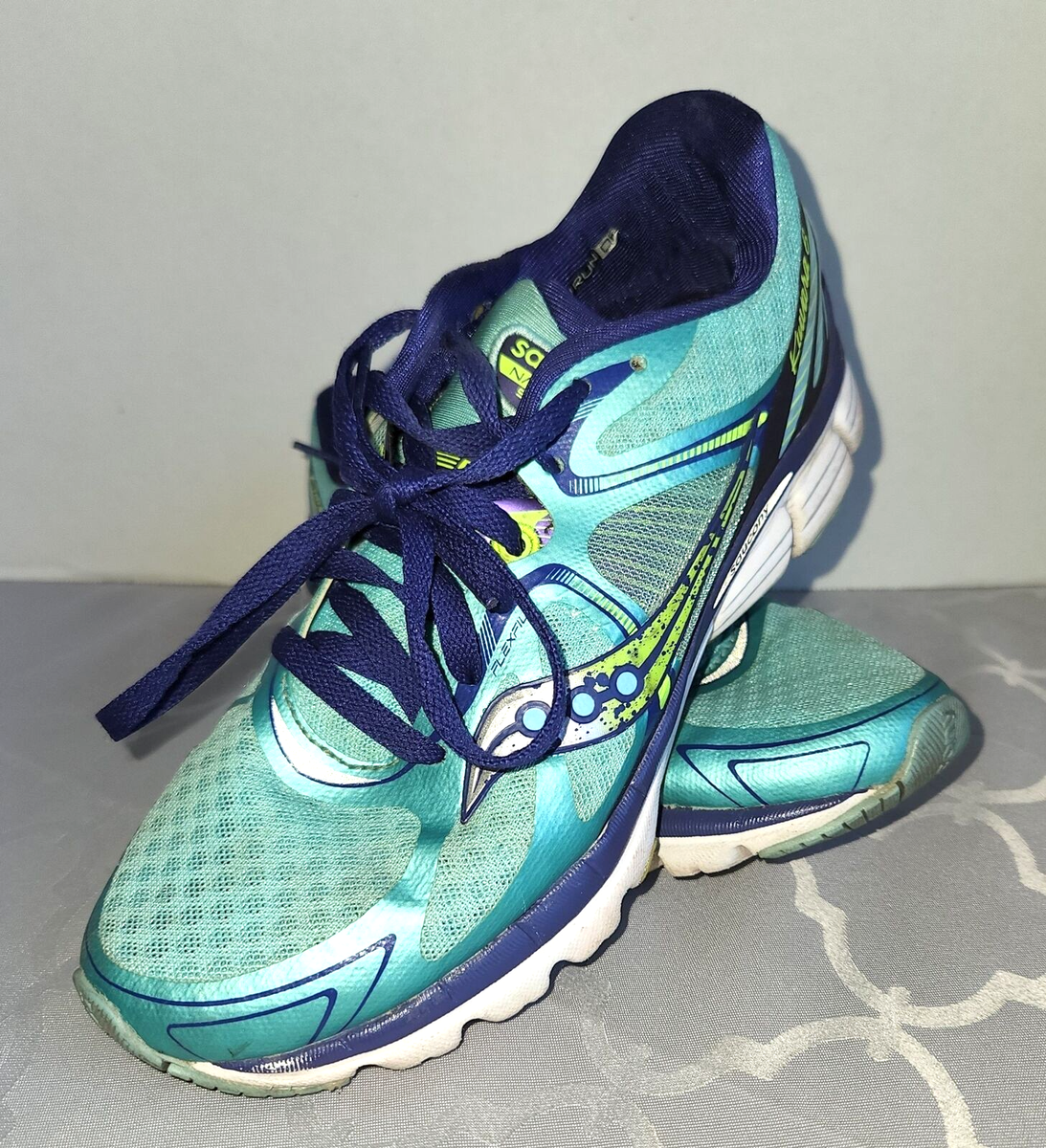 Saucony Kinvara Womens Size Running Jogging Shoes Blue/Teal
