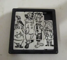 Vintage Bozo the Clown  Slide Puzzle 1960's