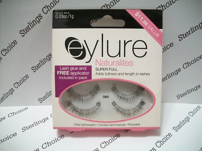 Eylure Naturalites Super Full Lashes #080 Black