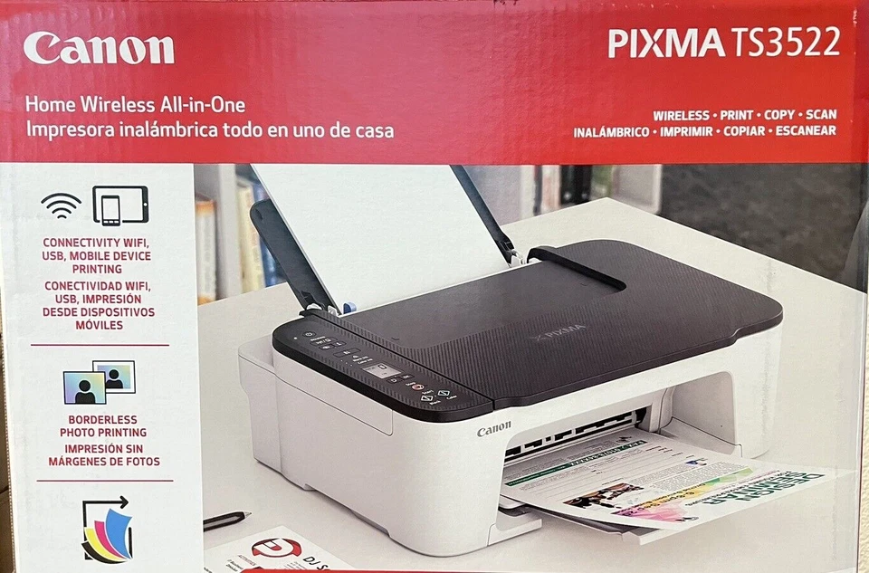 New Canon 3522(3722) wireless-All in one Printer-Scan/Copy for College/School - Image 2 of 4