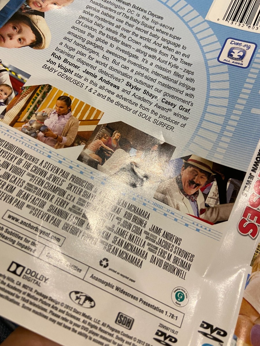 Baby Geniuses And The Mystery Of The Crown Jewels region 1