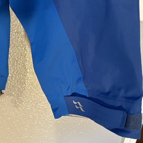 RAB Latok Event Waterproof Jacket Mens Small Hooded Rain Coat BLUE - Picture 5 of 12