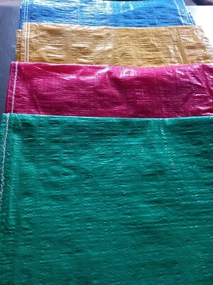 VALLEYVIEW SACKS WOVEN LARGE EXTRA HEAVY DUTY RUBBLE, SAND, LOGS SACKS POLYPROPYLENE X 20