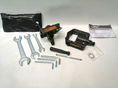 Wellgo Alloy F265 Folding Pedals DU System FREE Toolkit