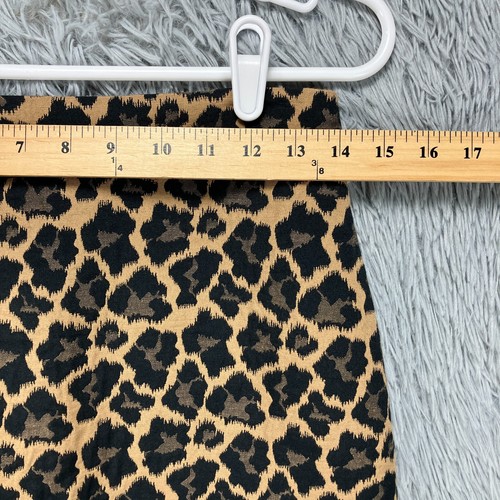 Talbots Straight Pencil Skirt NWT Women's 2 Animal Print Lined Cotton Blend - Picture 5 of 11
