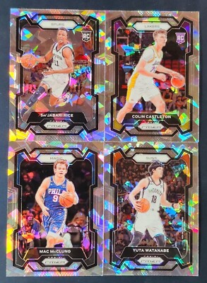 2023-24 Prizm Basketball CRACKED ICE PRIZMS 201-300 You Pick - 2 Card Minimum