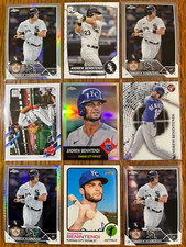 Andrew Benintendi, Topps Chrome, Prism & Refractor, Pristine,Big League,Heritage