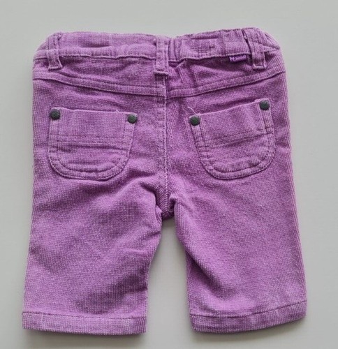Pumpkin Patch Baby Girls Washed Cord Pants Jeans size 0000 Colour Viola - Picture 2 of 3