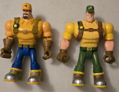 John Deere Action Figures 2 All-Terrain Team JD Terrain Expert Learning curve 