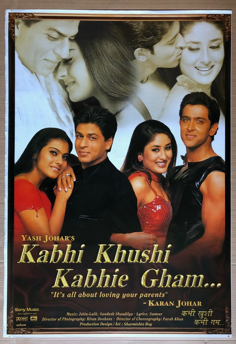 Kabhi Khushi Kabhie Gham... (2001), image size:825x1200