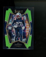 2021 Panini Select Prizm Neon Green Die Cut #124 J.C. Jackson #d 162/349