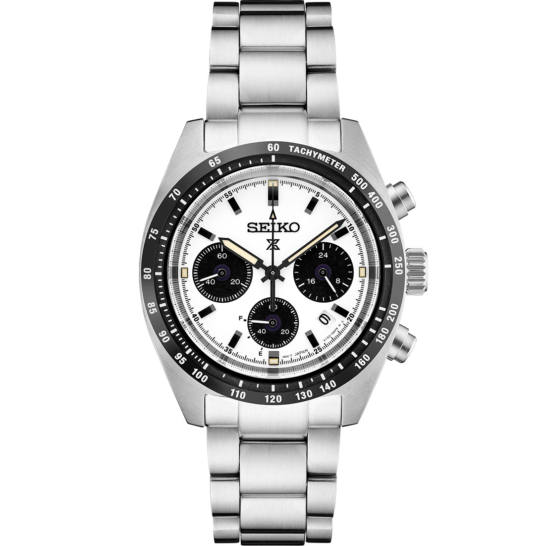 Seiko Prospex Speedtimer Chronograph Solar Power Men's Analog Watch SSC813