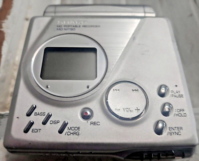 Sharp MiniDisc Player/Recorder MD-MT90 | Silver | MiniDisc