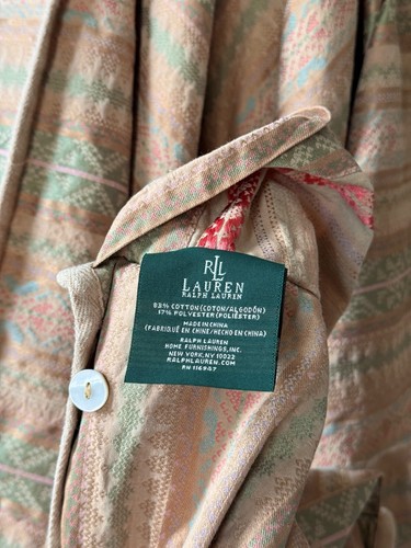 RALPH LAUREN - Copripiumino King - Inverness Fairisle (Beige e Pastelli) - Foto 3 di 16