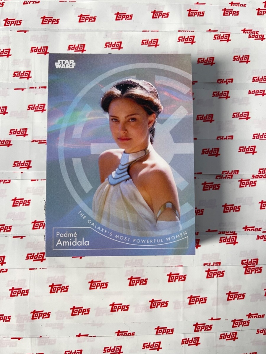PADME AMIDALA 2022 Topps Star Wars The Galaxy's Most Powerful