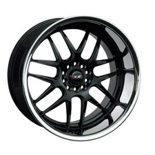 Xxr Wheels 526 18x9 5x114.35x120 Et25 Black Sainless Steel Chrome Qty Of 4
