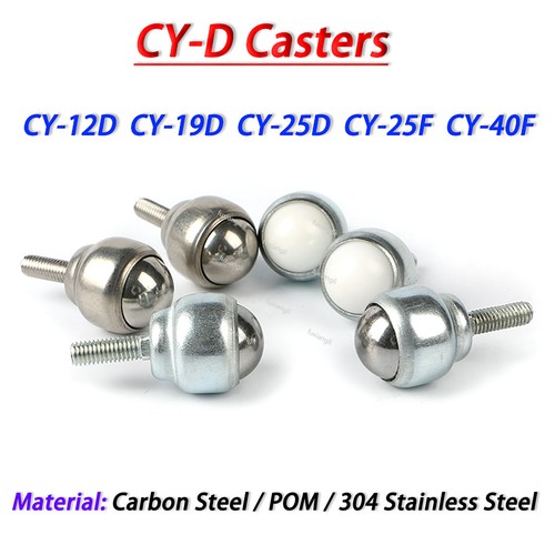 CY-D Casters Transfer Units Ball Bearing Castor Conveyor Roller Furniture Wheel - Picture 1 of 10