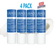 4 x Uriage Xemose Stick Levres Moisturizing Lip Stick 0.14oz/ 4g Exp Date 01/27