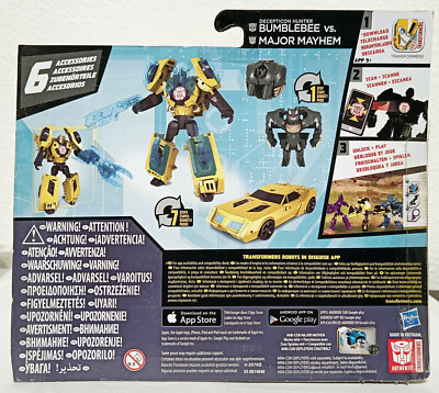 Transformers - B5602 - Battle Pack - Bumblebee vs. Major Mayhem | eBay