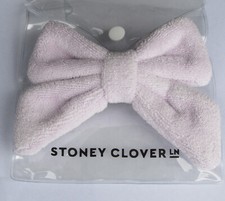 Stoney Clover Lane Mermaid Terry Hair Bow Clip With Barrette Jellyfish Lavender