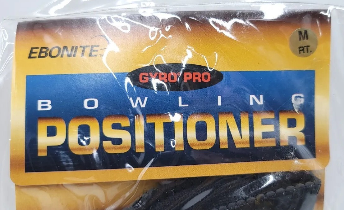 Ebonite Gyro Pro Bowling Positioner Glove Right Hand Sz Medium RH M