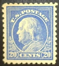 US Sc #476 - 20c Franklin - MNH - VF/XF  - PSE Certified - Very Nice Stamp!!