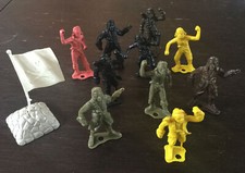 VINTAGE 1950s MPC Ringhand Pirate Figures