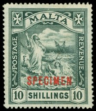Malta Scott 65s Gibbons 96s Mint Stamp