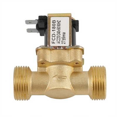 G3/4 2 Way Water Inlet N/C Normal Closed Pressure Electric Solenoid Valve AC